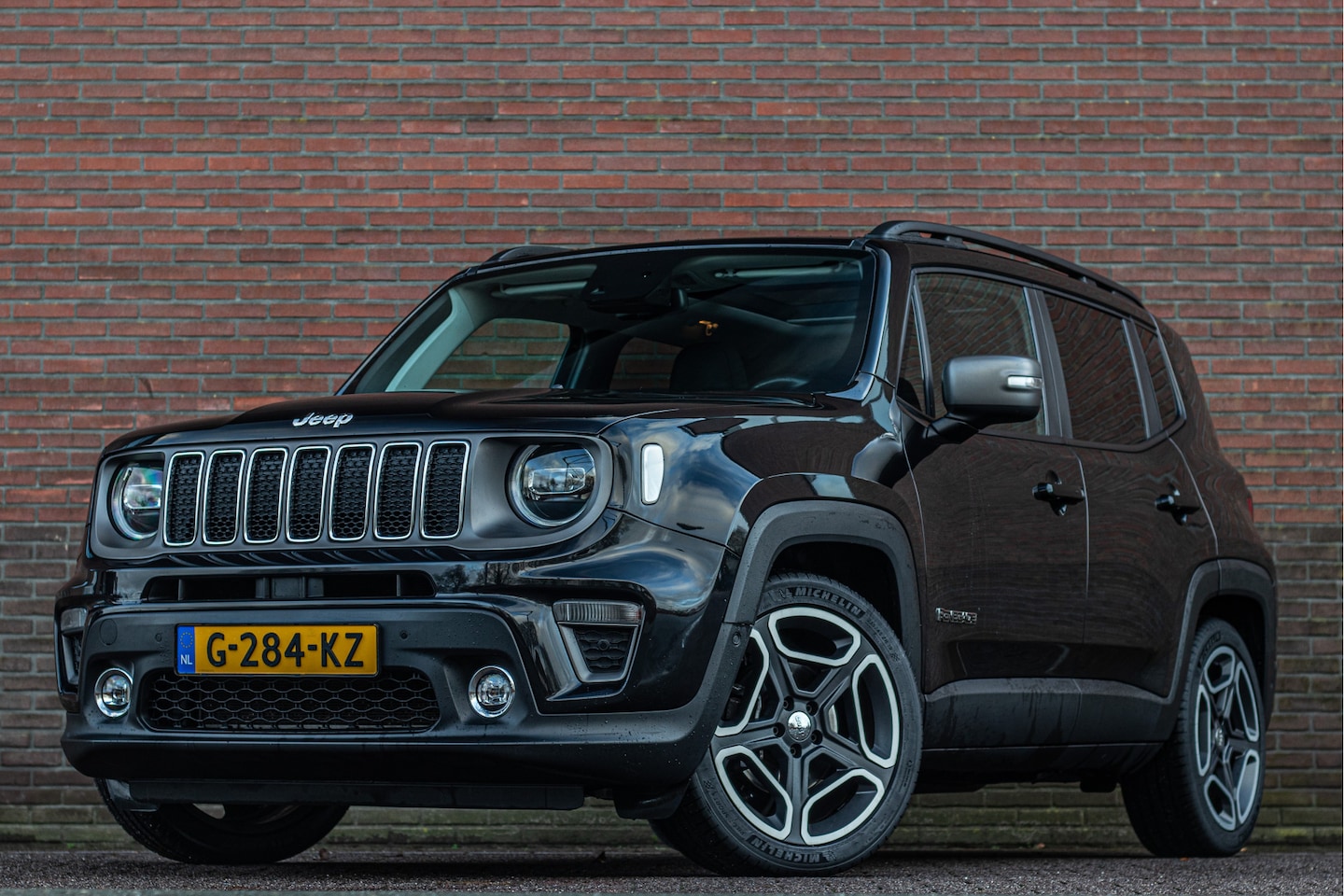 Jeep Renegade - 1.3T Limited 1.3 T 150pk Limited, Panoramadak, Leder, Stoel & Stuurverwarming, Camera, Keyless. - AutoWereld.nl