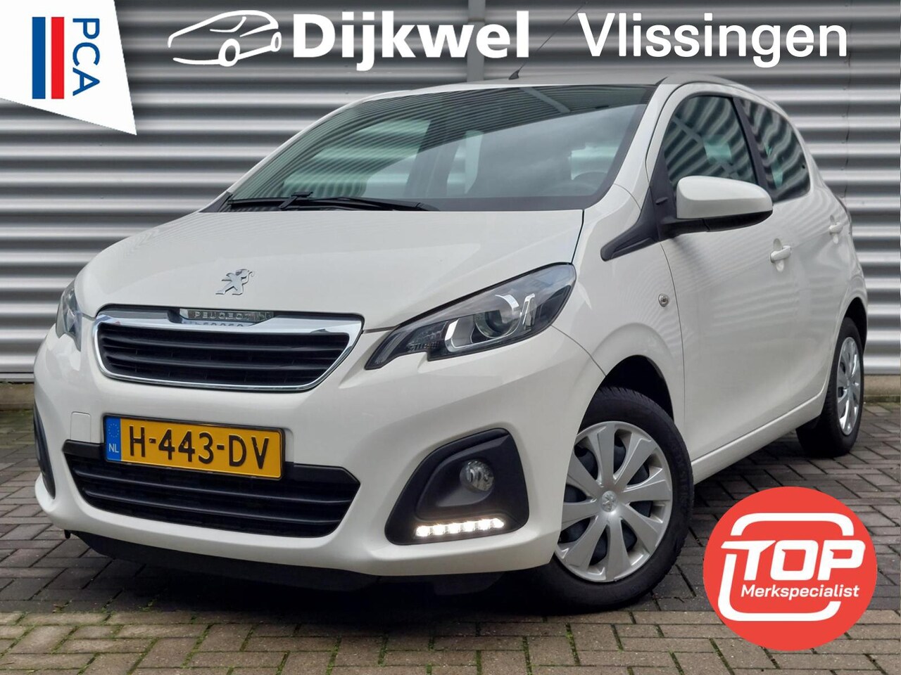 Peugeot 108 - 1.0 e-VTi 72 Active Pack 5-drs Airco/LED/Bluetooth - AutoWereld.nl