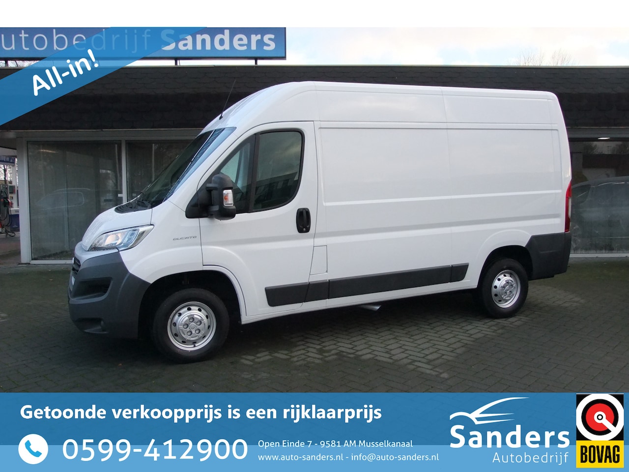 Fiat Ducato - 30 2.3 MultiJet L2H2 / Camera/ 1ste eigenaar/ Cruise control/ Prijs is exclusief BTW - AutoWereld.nl