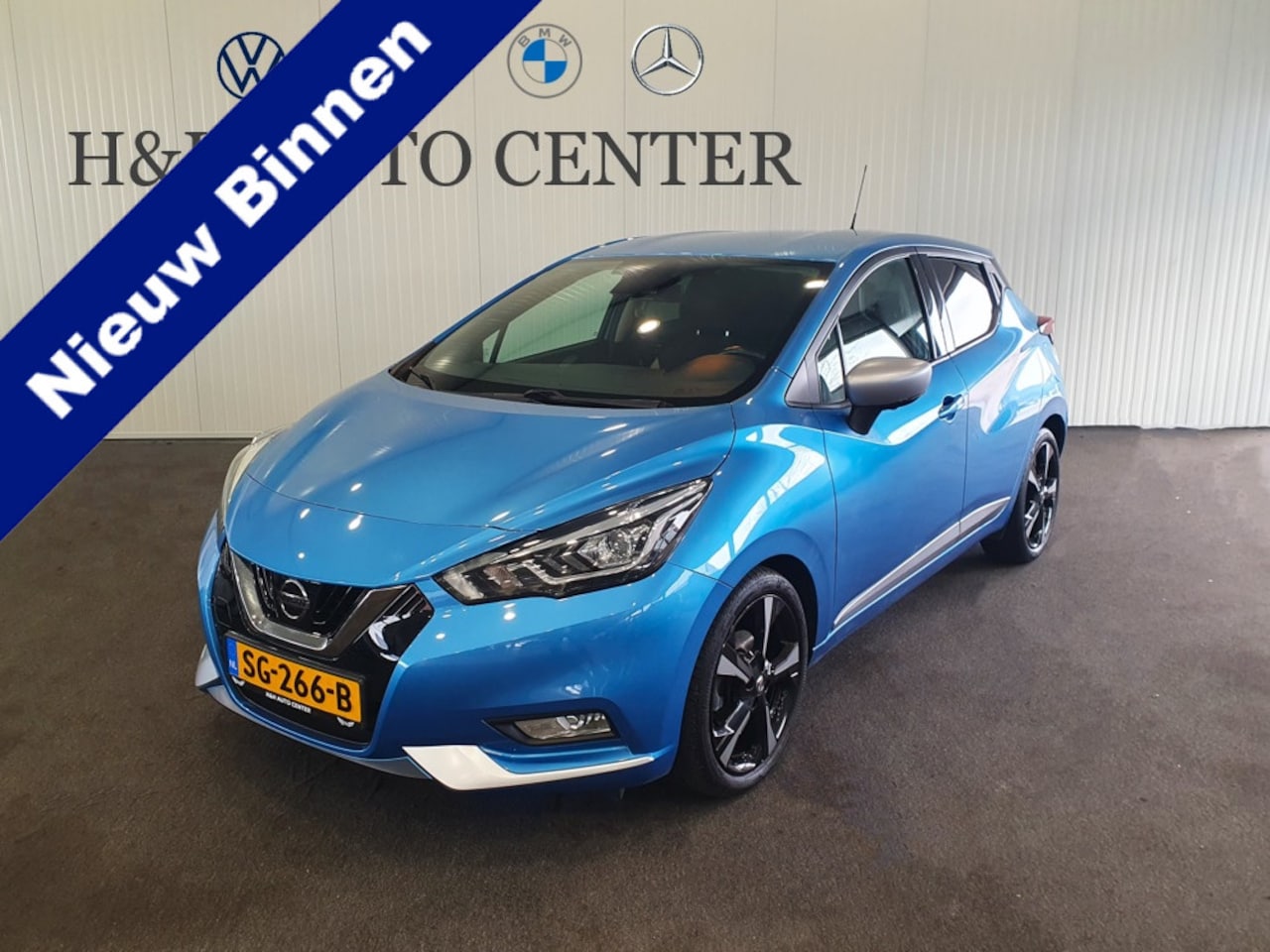 Nissan Micra - 0.9 IG-T Tekna |360 camera|NAVI|Stoelverwarming|Garantie| - AutoWereld.nl