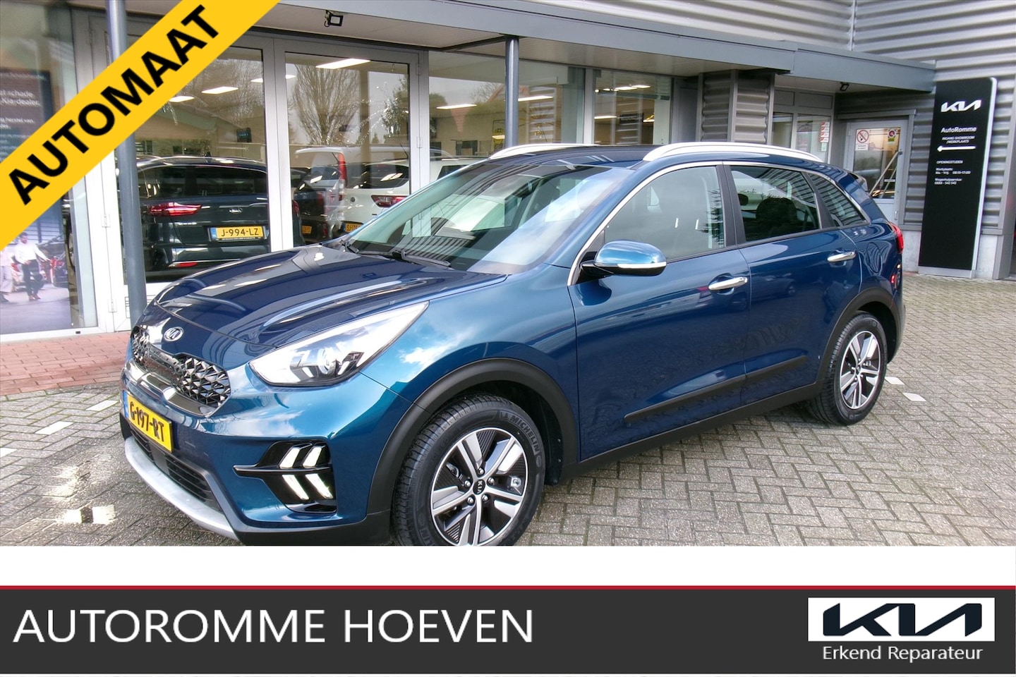 Kia Niro - 1.6 GDi Hybrid AUTOMAAT DynamicLine 30.000km - AutoWereld.nl