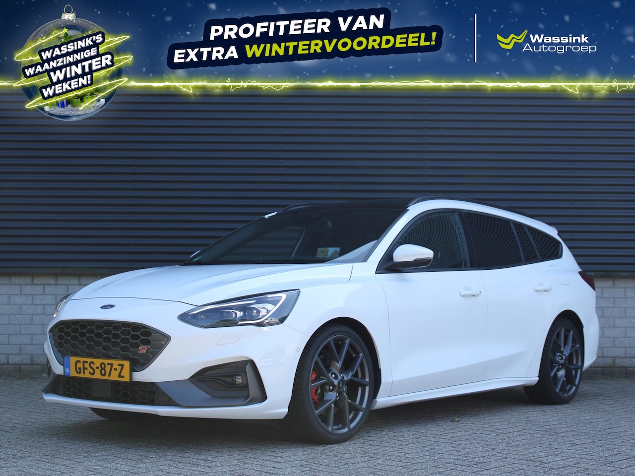 Ford Focus Wagon - ST-3 2.3 EcoBoost 280pk I Schuifkanteldak I Recaro sportstoelen | Head-Up-Display I Stoel/ - AutoWereld.nl