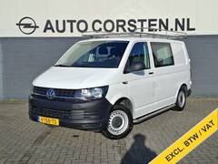 Volkswagen Transporter - 2.0TDI Dubbele Cabine L1H1 Imperiaal Airco Cruise Control Bluetooth Trekhaak CV-Afstandbed