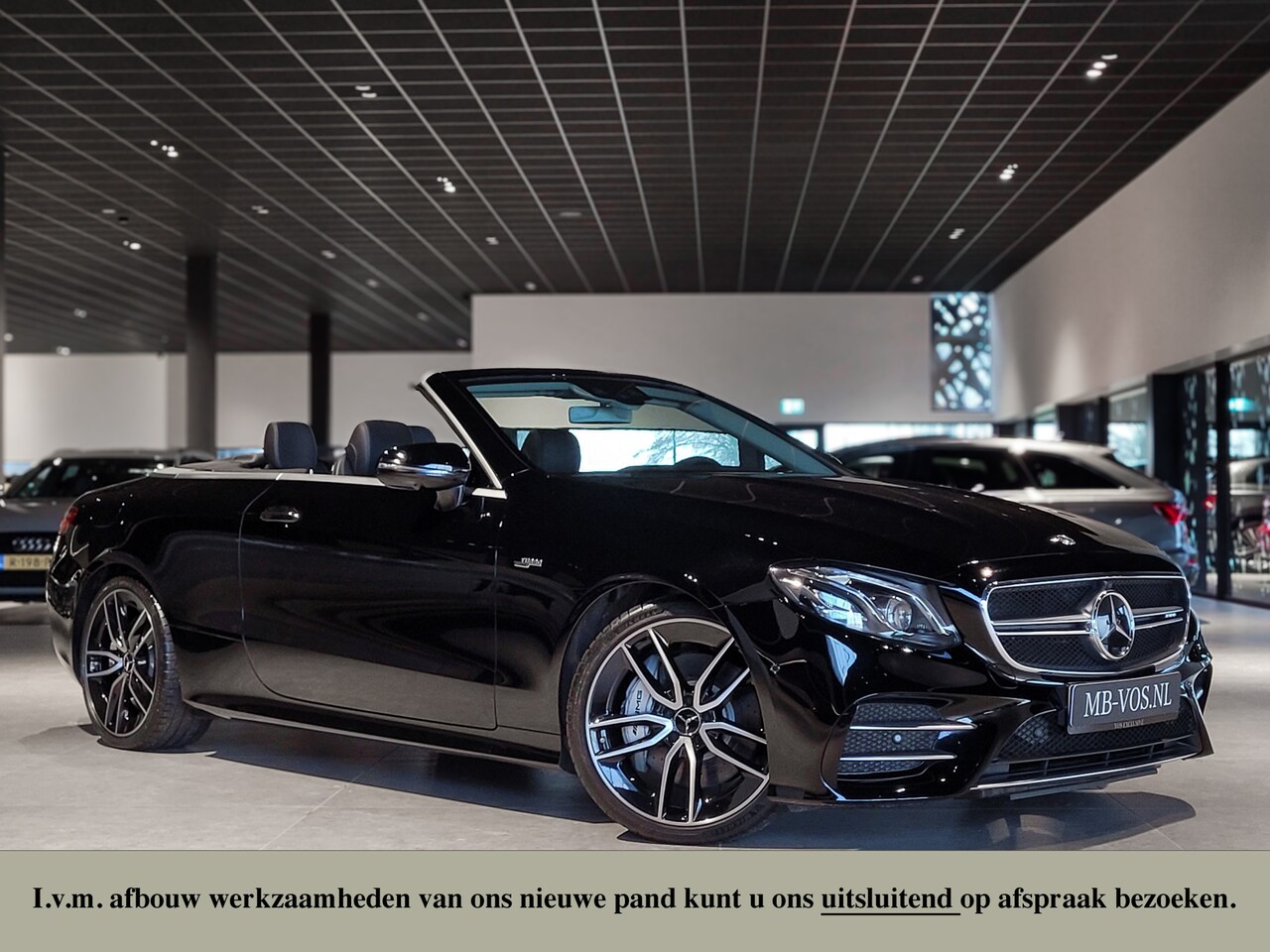 Mercedes-Benz E-klasse Cabrio - AMG 53 4-M HUD|Rij-Assistentie|Keyless|Burmester|Stoelkoeling|Glascoating - AutoWereld.nl