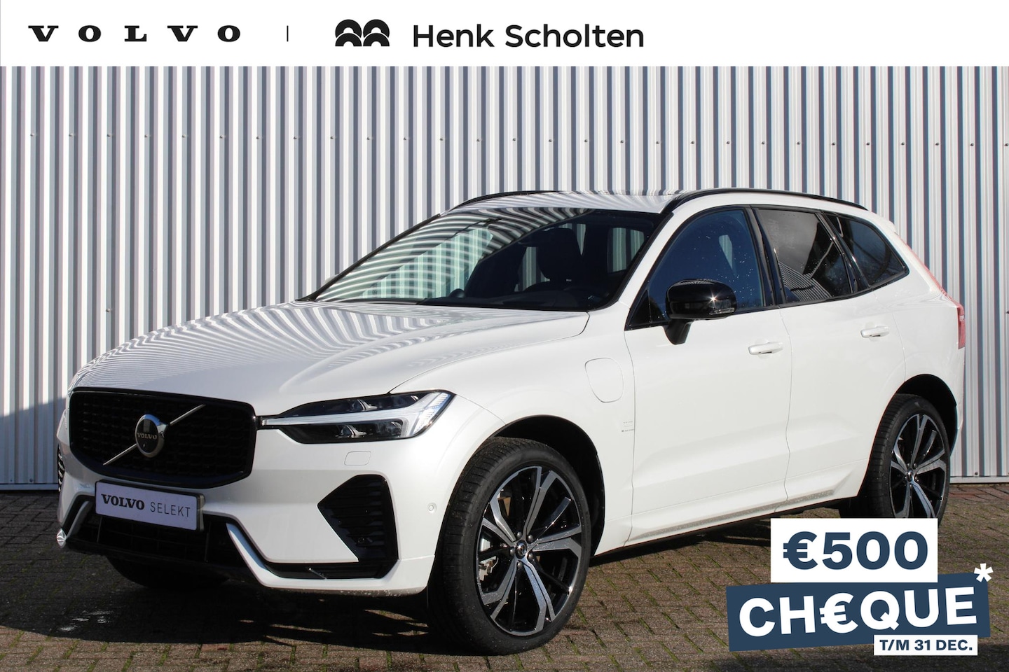 Volvo XC60 - T8 AUT8 456PK AWD Ultimate Dark, Luchtvering, Massagefunctie In Voorstoelen, Getint Glas A - AutoWereld.nl