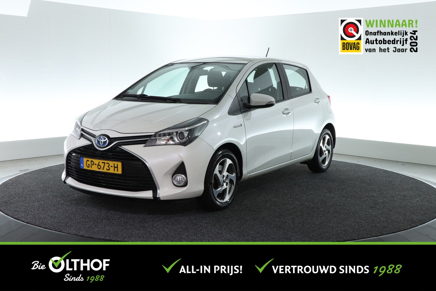 Toyota Yaris - 1.5 Hybrid / CAMERA  / CLIMA / NAVI / - AutoWereld.nl