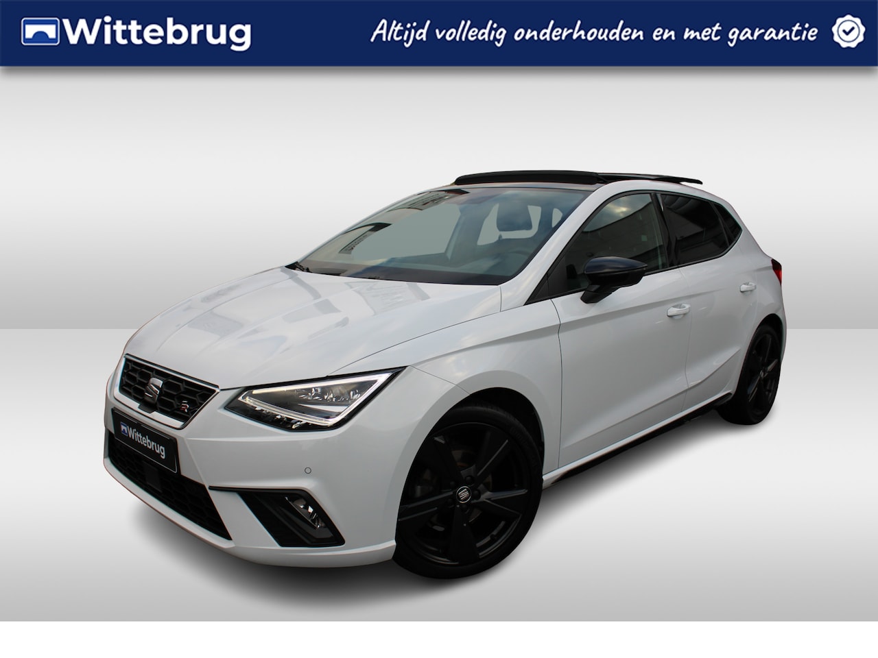 Seat Ibiza - 1.0TSI 110pk DSG FR Black Edition / Panorama dak / virtual cockpit / LM 18 inch / Navigati - AutoWereld.nl