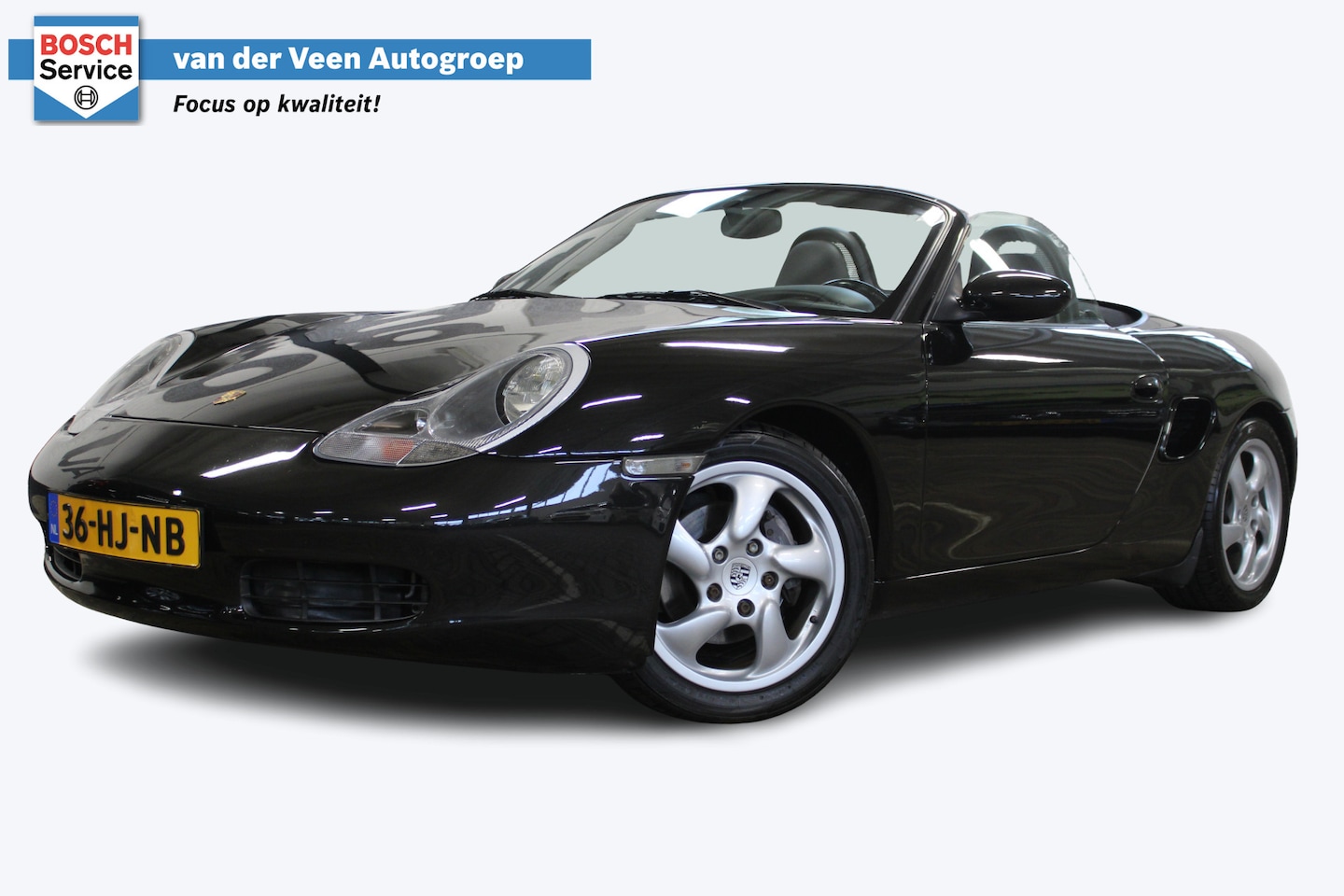 Porsche Boxster - 2.7 | Hard en soft top dak | Elektrisch bedienbaar cabrio dak | Airco | Cruise | 16 Inch L - AutoWereld.nl