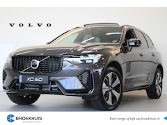 Volvo XC60 - T6 350PK AWD Plus Dark | Trekhaak | Gelamineerd Glas | Adapt LED | All Season |