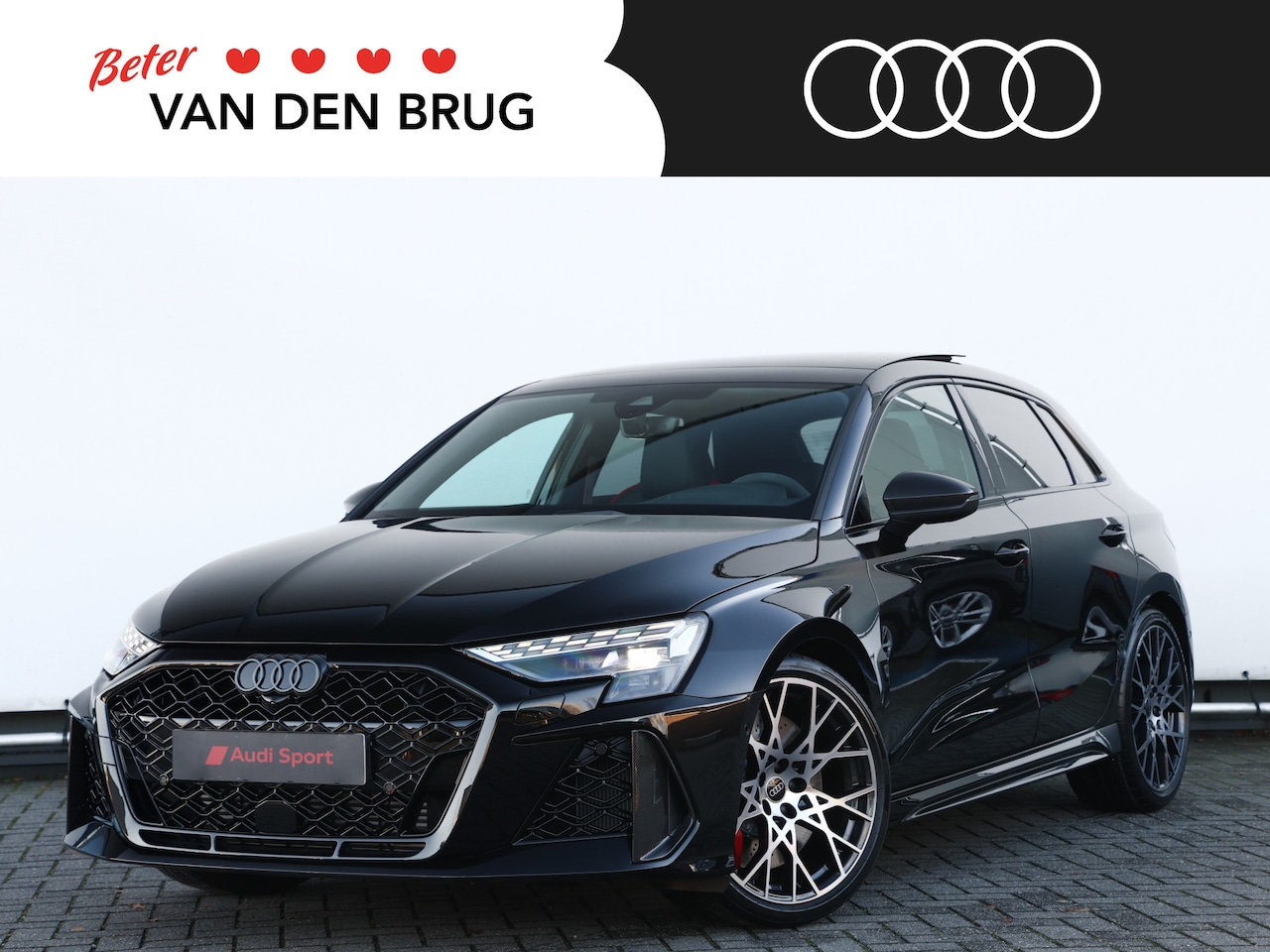 Audi RS3 - 2.5 TFSI quattro | RS designpakket rood | Carbon pakket | RS Sportuitlaatsysteem | Top 280 - AutoWereld.nl