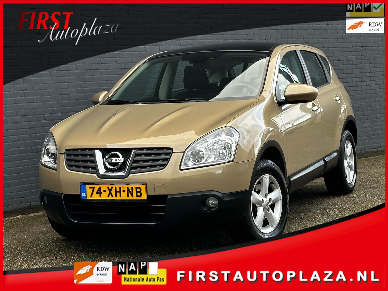 Nissan Qashqai - 2.0 Tekna Pack AUTOMAAT PANO/CRUISE/AIRCO | KEURIGE AUTO ! - AutoWereld.nl