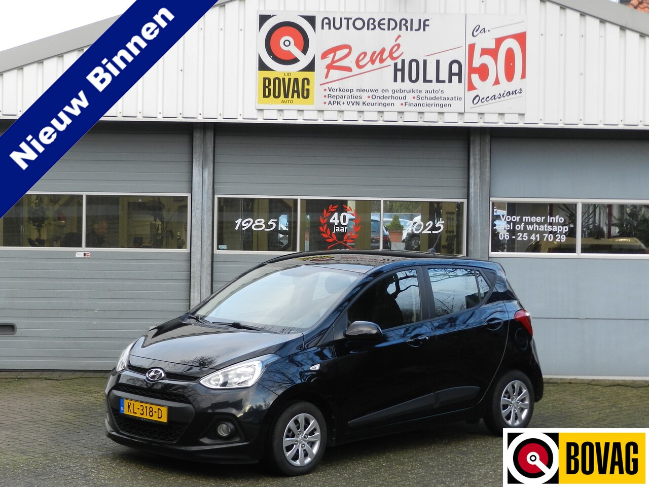 Hyundai i10 - 1.0i i-Motion 5Deurs Comfort Navi Climate en Cruise contr PDC achter Isofix - AutoWereld.nl