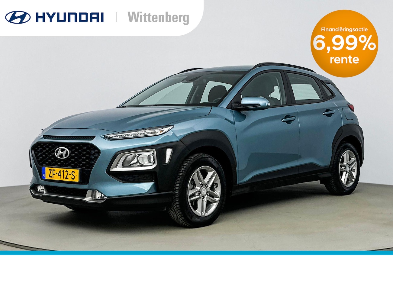 Hyundai Kona - 1.0 T-GDI COMFORT | ALL SEASONS | TREKHAAK | 16'' LMVELGEN | MISTLAMPEN VOOR | DAKRAILING - AutoWereld.nl