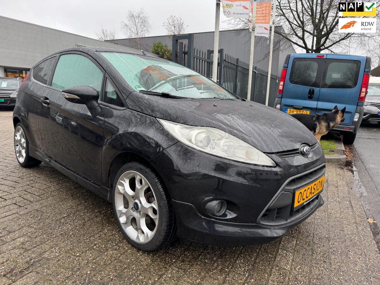 Ford Fiesta - 1.6 Sport ST-line 2010 2e eigenaar, zeer mooie auto, airco, elec pakket, 17 inch wielen, n - AutoWereld.nl