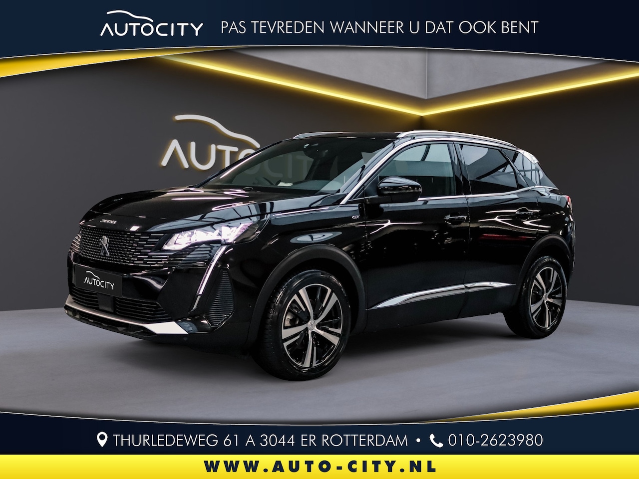 Peugeot 3008 - 1.2 PureTech GT Line l Pano l Camera l LED l Blindspot - AutoWereld.nl