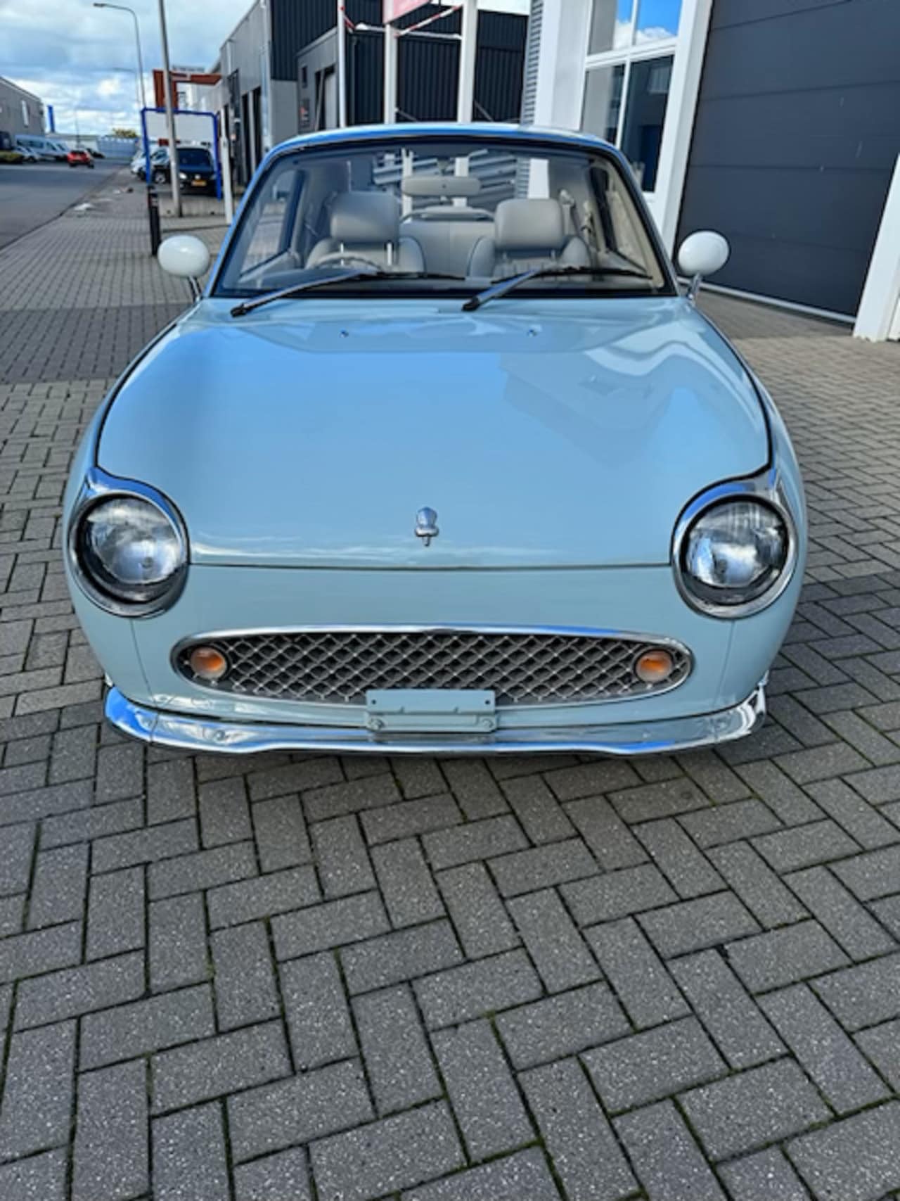 Nissan Figaro - 375 Pale Aqua, automaat, turbo, airco - AutoWereld.nl