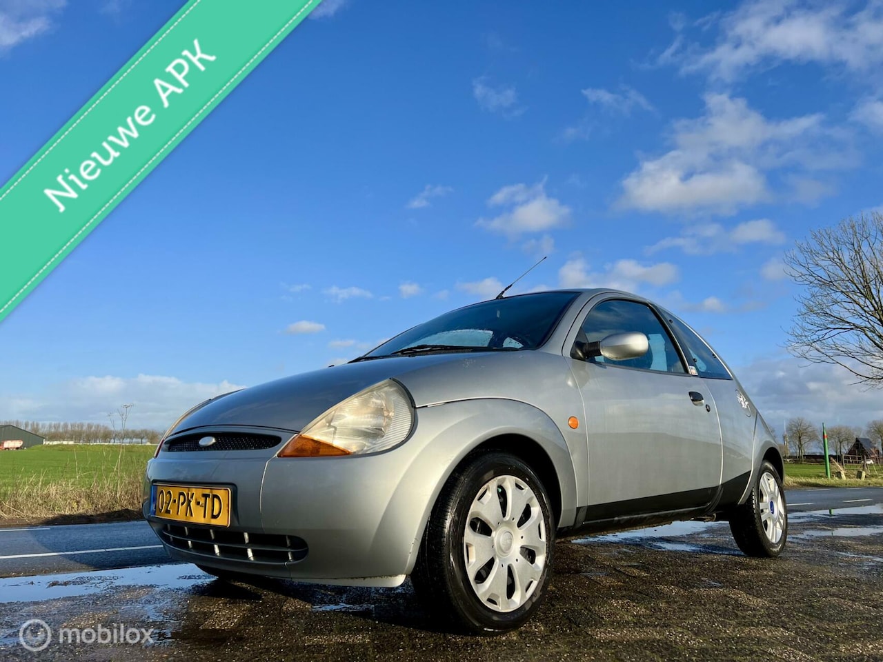 Ford Ka - 1.3 Briels 1.3 Briels, BJ 2004, 112.000 km NAP, APK Jan 2026 - AutoWereld.nl