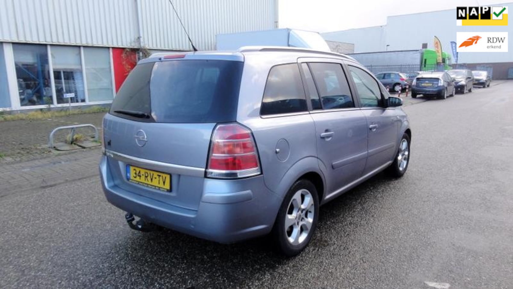 Opel Zafira - 1.6 NAP 7 personen Airco Apk 25/11/2025 - AutoWereld.nl