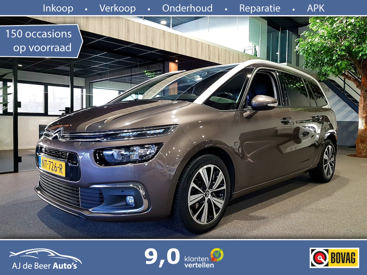 Citroën Grand C4 Picasso - 130pk PT Shine | Volleder massage | Camera | LCD 2x achter | Carplay | Dealeronderhouden - AutoWereld.nl