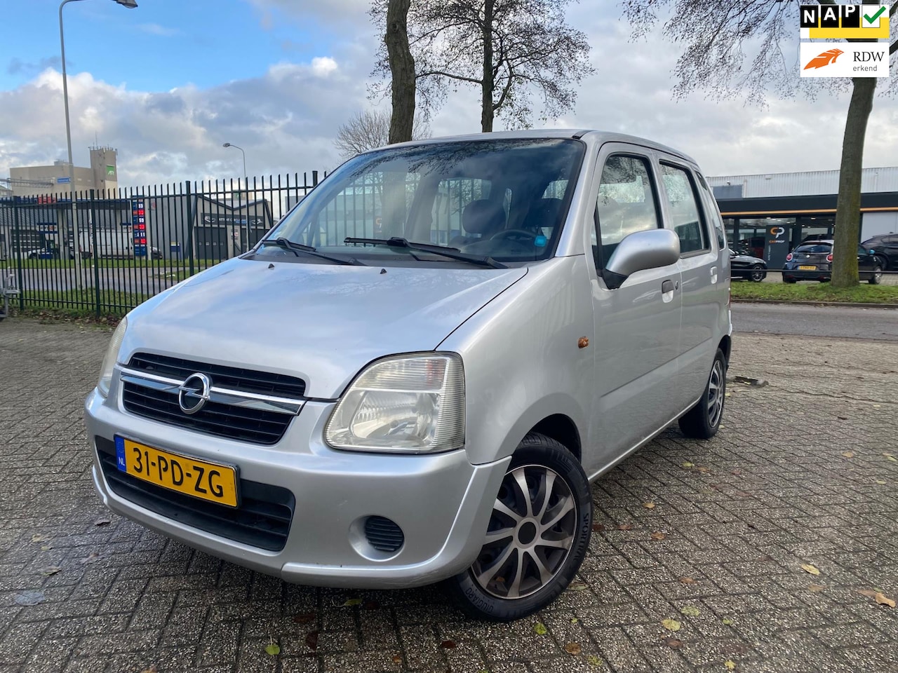 Opel Agila - 1.2-16V Enjoy Airco Centr vergr Electr ramen - AutoWereld.nl