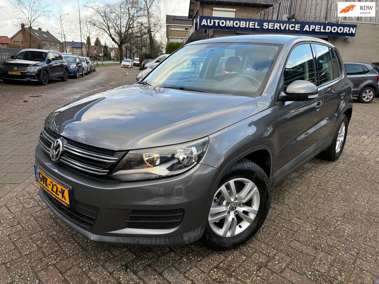 Volkswagen Tiguan - 1.4 TSI Sport&Style *NAVI*CRUISE*TREKHAAK*CLIMA*STOELVERW.*LM.VELGEN* - AutoWereld.nl