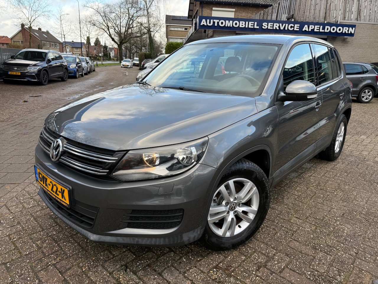 Volkswagen Tiguan - 1.4 TSI Sport&Style *NAVI*CRUISE*TREKHAAK*CLIMA*STOELVERW.*LM.VELGEN* - AutoWereld.nl