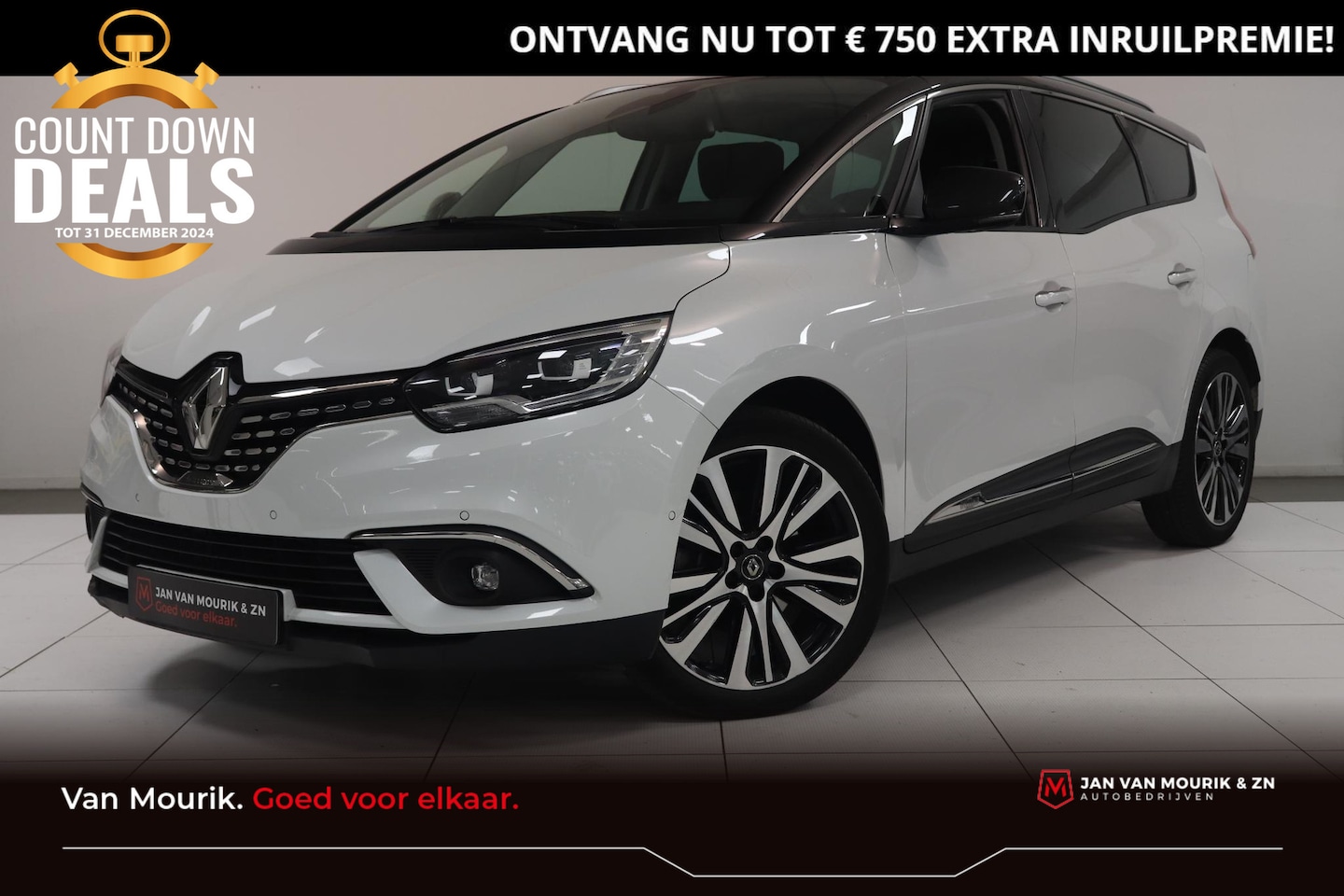 Renault Grand Scénic - 1.3 TCe 159 EDC Initiale Paris 7p. | Panoramadak | BOSE Audio | Adaptieve Cruise Control | - AutoWereld.nl