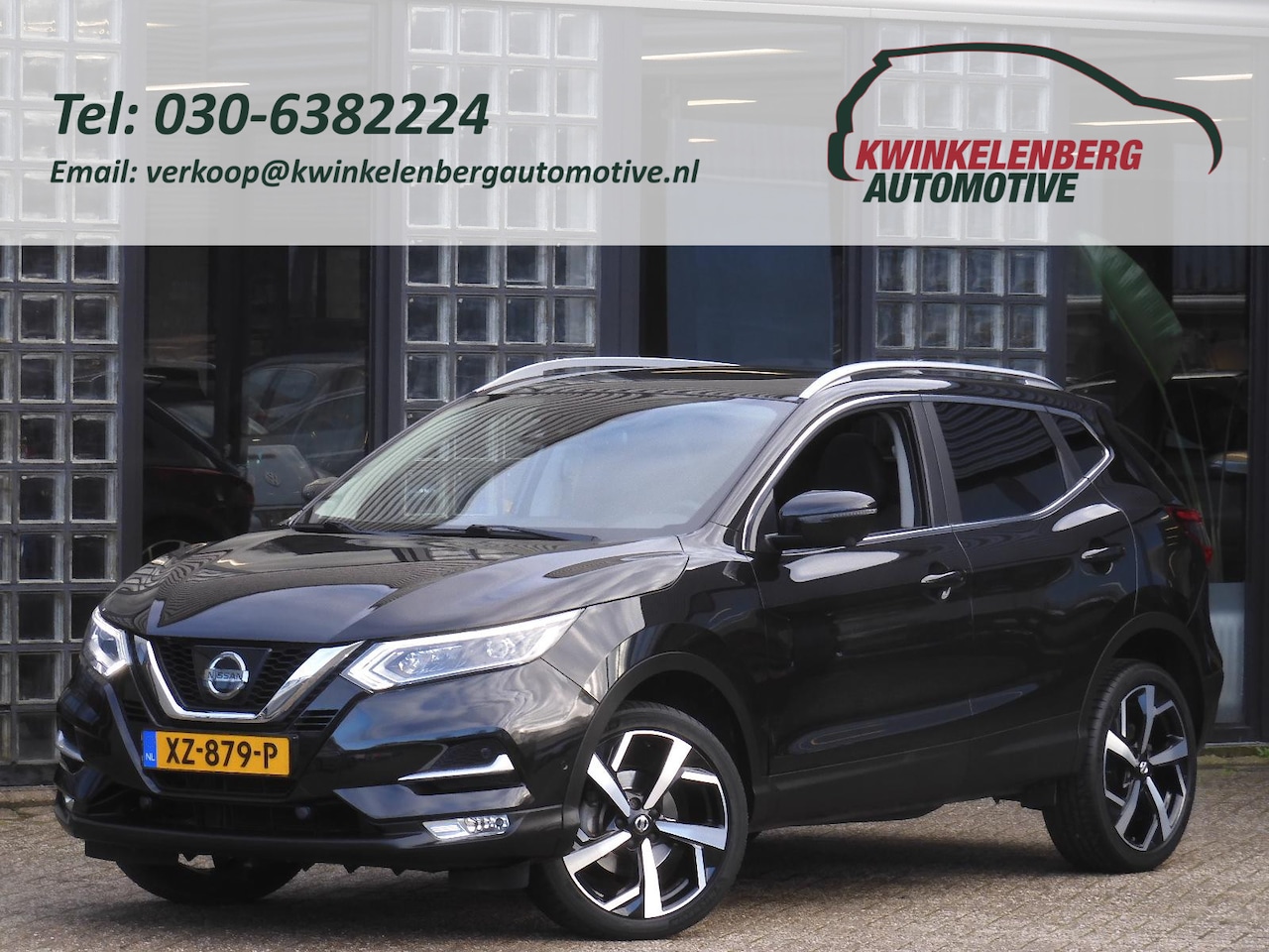 Nissan Qashqai - 1.2 TEKNA/ PANORAMADAK/ 360°CAMERA - AutoWereld.nl