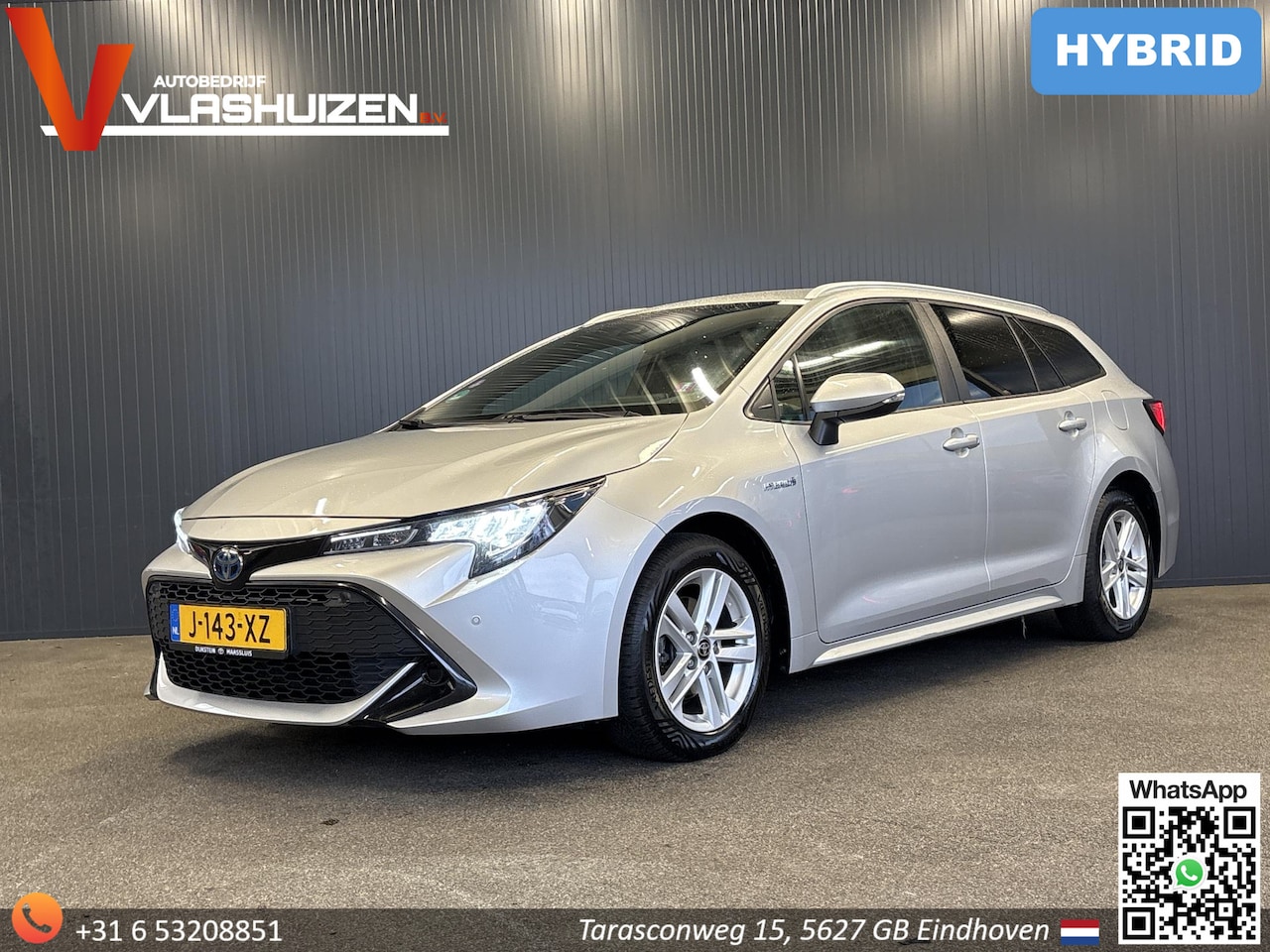 Toyota Corolla Touring Sports - 1.8 Hybrid Business | € 12.350,- NETTO! | Climate | Cruise | Navi | Camera | Keyless | - AutoWereld.nl