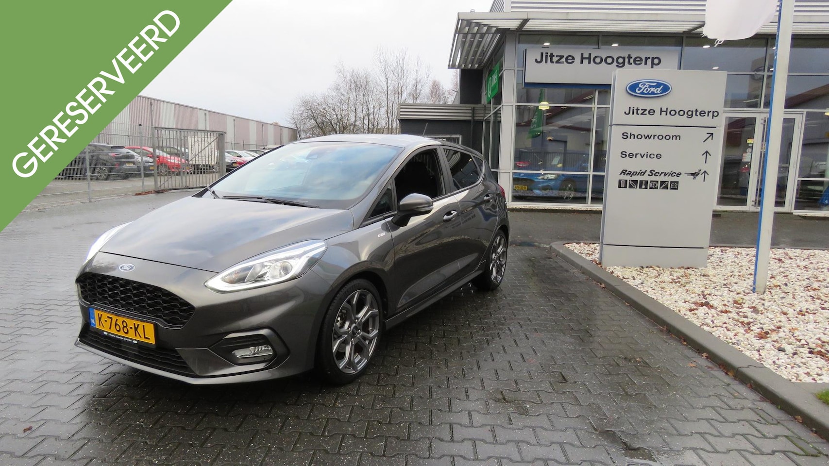 Ford Fiesta - 1.0 EcoBoost ST-Line 100PK TURBO.NAVI.CRUISE.APPLE CAR PLAY.PDC.28503KM. - AutoWereld.nl