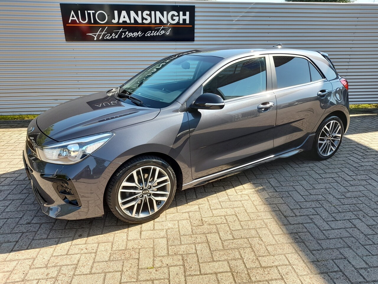 Kia Rio - 1.0 TGDI GT-Line!! | CLima | Cruise | Navigatie | LM Velgen | Keyless | Privacy glas | RIJ - AutoWereld.nl