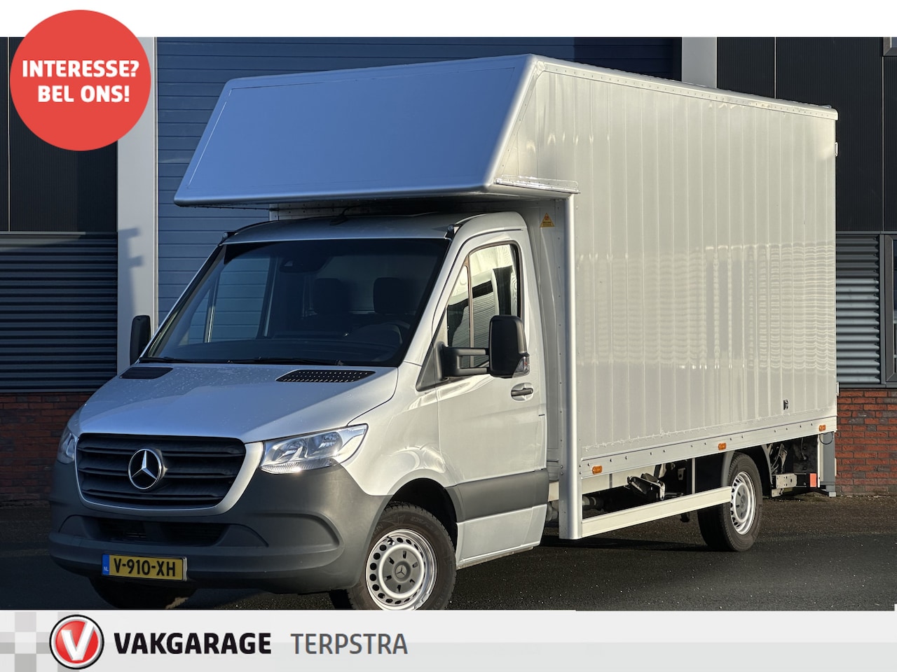 Mercedes-Benz Sprinter - 314 2.2 CDI L3 EURO VI-D/ Bakwagen/ Automaat!/ Elek.Laadklep/ 3-Pers/ Camera/ Android Auto - AutoWereld.nl