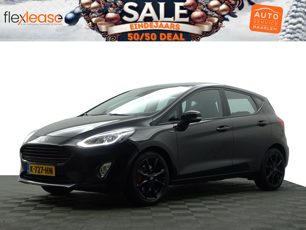 Ford Fiesta - 1.0 EcoBoost Hybrid ST Titanium- Carplay, Park Assist, Led, Sfeerverlichting, Dynamic Sele - AutoWereld.nl