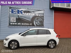 Volkswagen e-Golf - 136pk, Adap.cruise, Led, Camera, DAB+, NAP