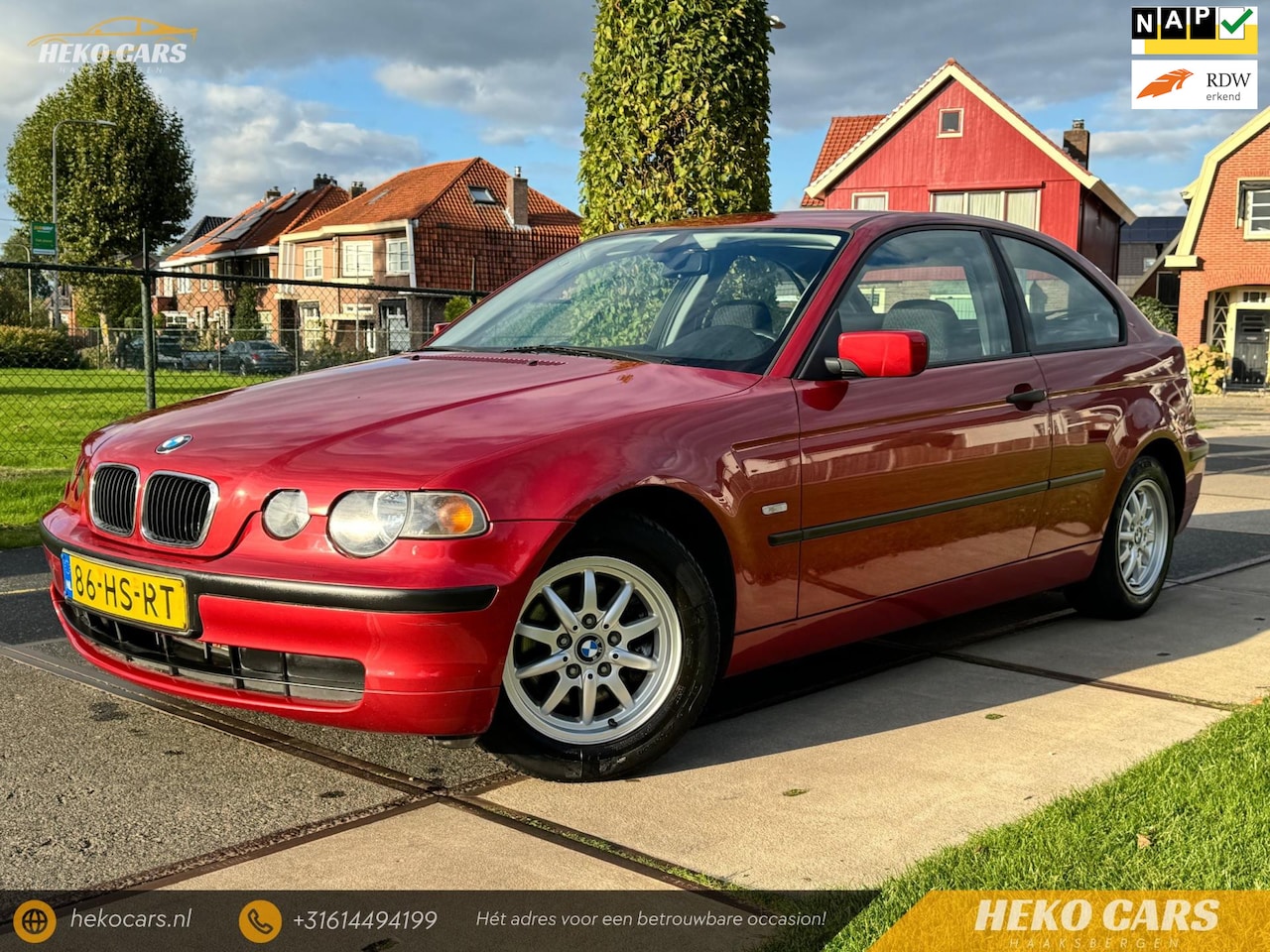 BMW 3-serie Compact - 316ti Executive·Airco·Cruise·Elek ramen·LM velgen - AutoWereld.nl