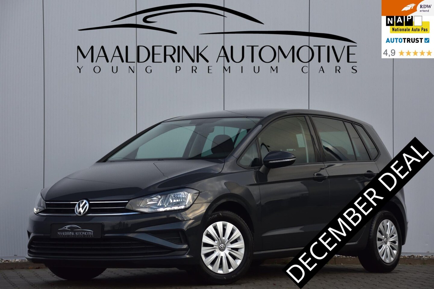 Volkswagen Golf Sportsvan - 1.0 TSI 110 pk Automaat Trendline Navi, Airco, Bluetooth - AutoWereld.nl