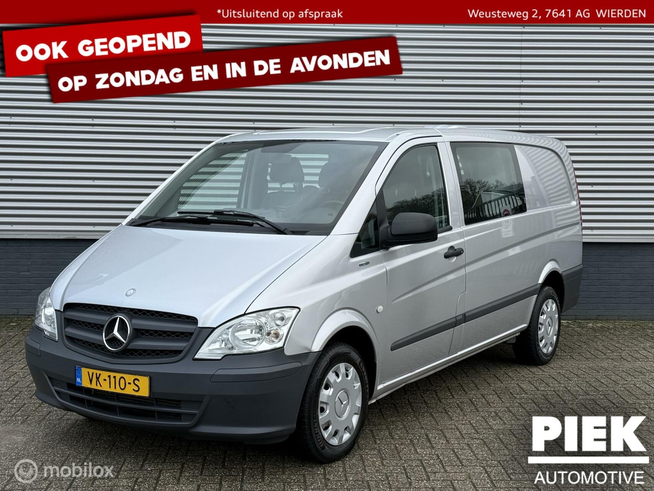 Mercedes-Benz Vito - Bestel 110 CDI 320 Lang 6-PERSOONS, TREKHAAK - AutoWereld.nl