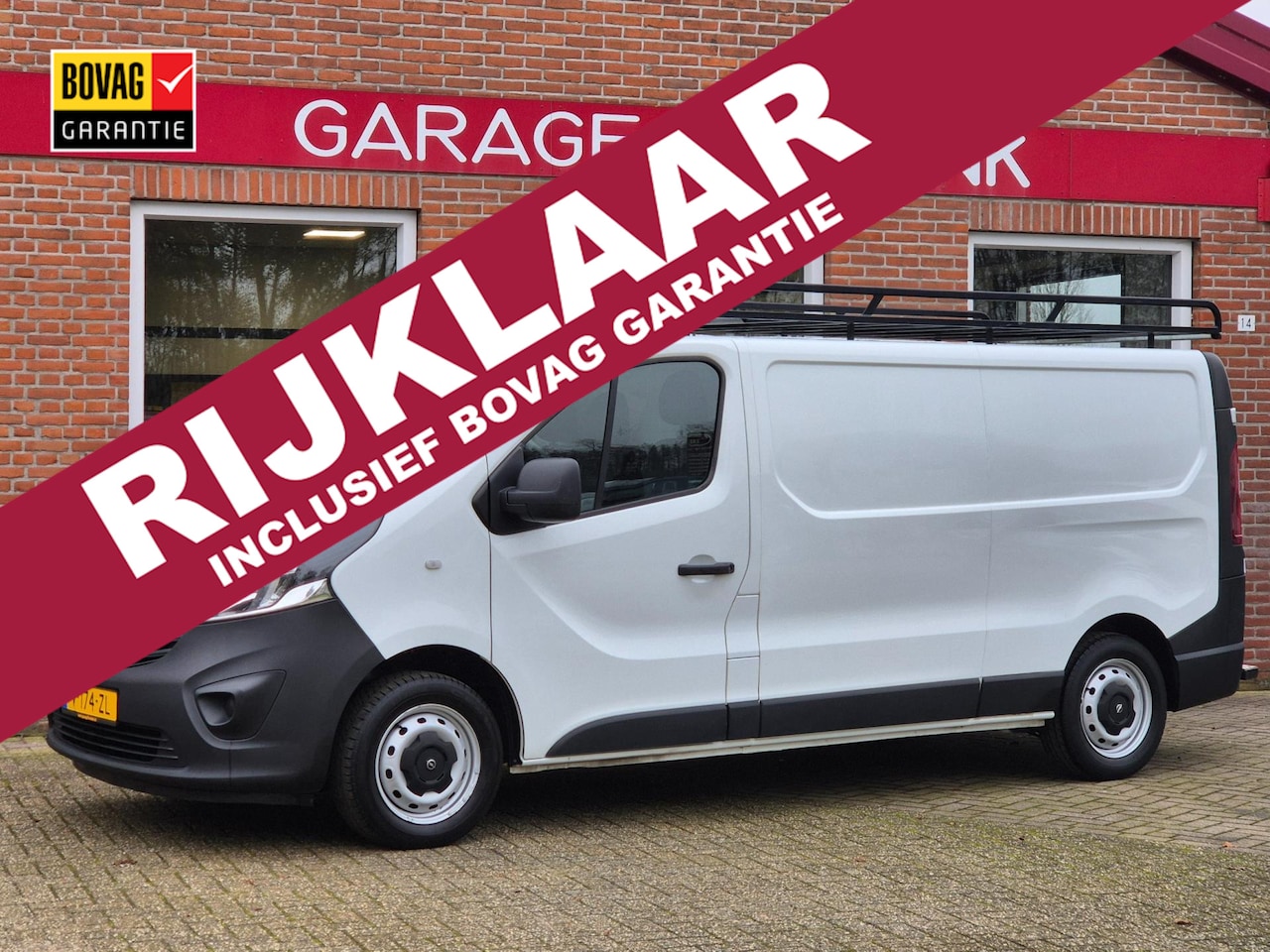 Opel Vivaro - 1.6 CDTI L2H1 Edition EcoFlex 125PK 5drs airco, cruise, trekhaak, imperiaal, alarm RIJKLAA - AutoWereld.nl