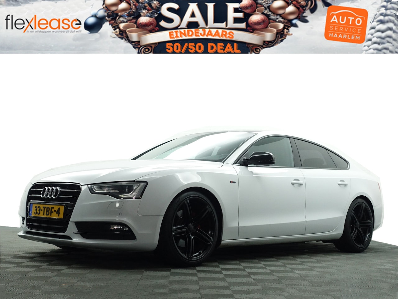 Audi A5 Sportback - 1.8 TFSI S-line Black Optic- Sport Leder, Park Assist, Xenon Led, Navi, Clima, Cruise - AutoWereld.nl