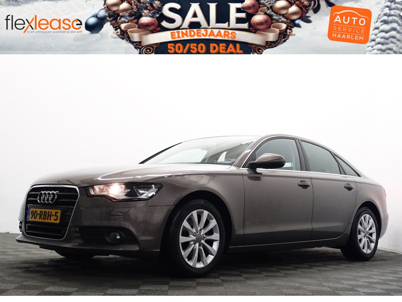 Audi A6 Limousine - 2.8 FSI Pro Line S S-Line Aut- Sport Leder Interieur, Clima, Cruise, Dynamic Select, Navi, - AutoWereld.nl