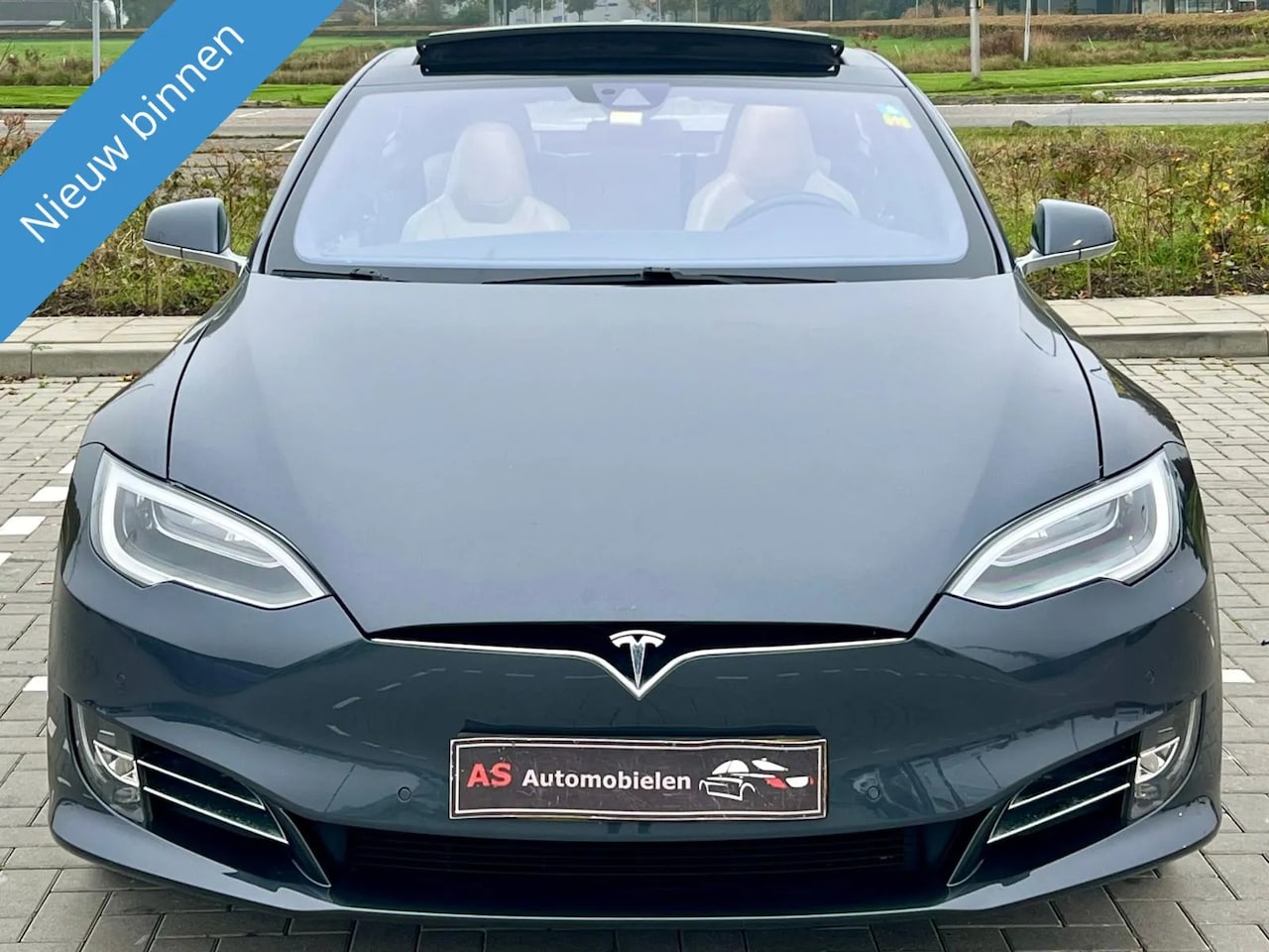 Tesla Model S - MOTORS 75p 385PK GRATIS FREE SUPERCHARGE SC01 PANORAMA - AutoWereld.nl