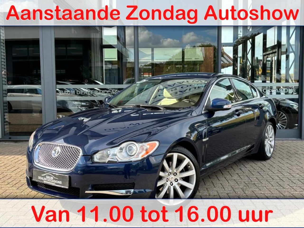 Jaguar XF - 3.0 V6 PREMIUM LUX. NAVI LEER AIRCO/ECC AUTOMAAT - AutoWereld.nl