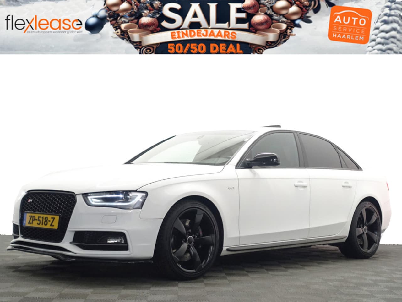 Audi S4 - 3.0 TFSI Quattro 334pk Black Optic Aut- Schuifdak, Sport Interieur, Carbon Pakket, Memory - AutoWereld.nl