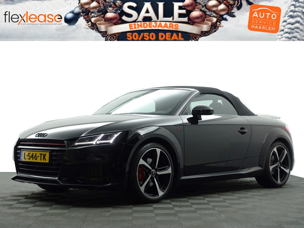 Audi TT Roadster - 1.8 TFSI 180pk S Competition Black Optic Aut- Rs Interieur, Keyless, Xenon Led, Virtual Co - AutoWereld.nl