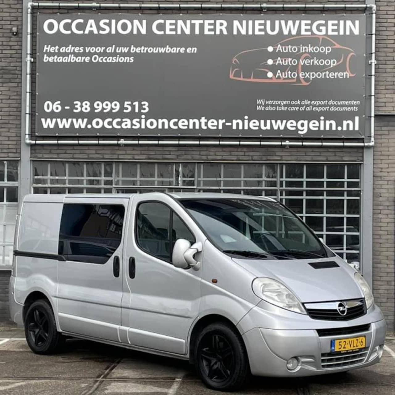 Opel Vivaro - 2.0 CDTI L1H1 DC 2008 Grijs Airco/LMV/MARGE! - AutoWereld.nl