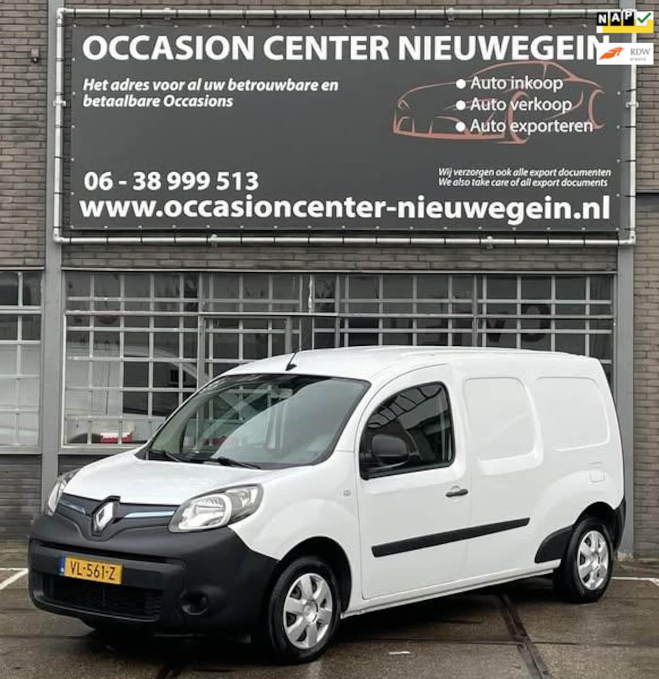 Renault Kangoo Express - Z.E. Maxi 2015 KOOPACCU/38DKM NAP! - AutoWereld.nl