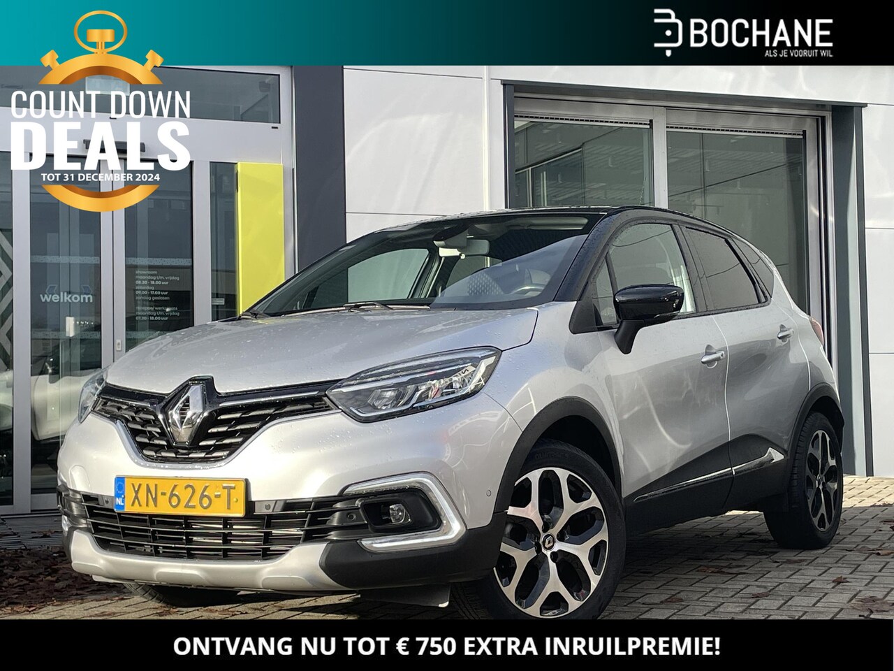 Renault Captur - 1.3 TCe 150 EDC Intens | Achteruitrijcamera | Trekhaak - AutoWereld.nl