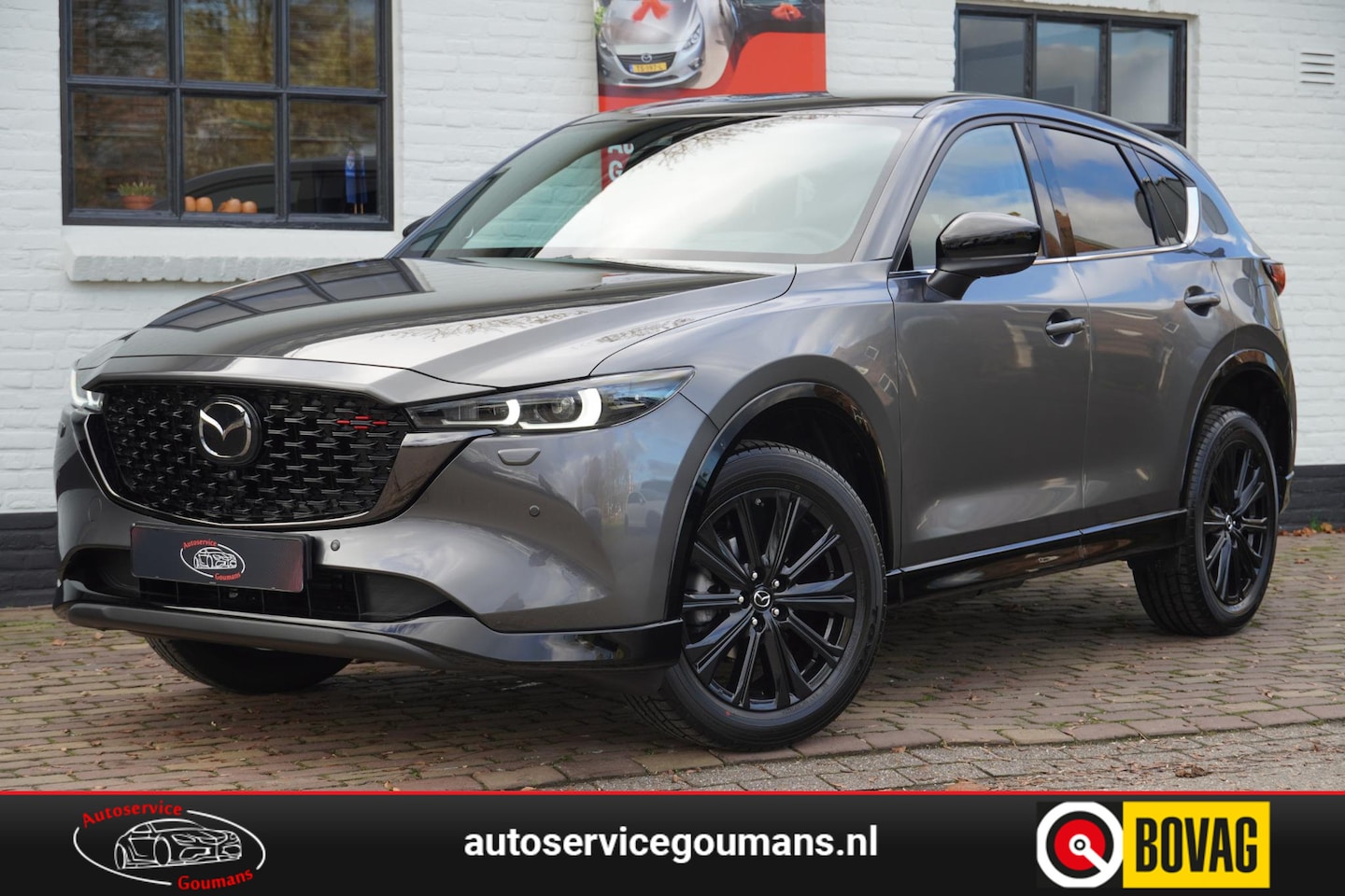 Mazda CX-5 - 2.0 e-SkyActiv-G M Hybrid 165 Homura ✅Limited edition✅Navi✅Carplay✅360-Camera✅Elek achterk - AutoWereld.nl