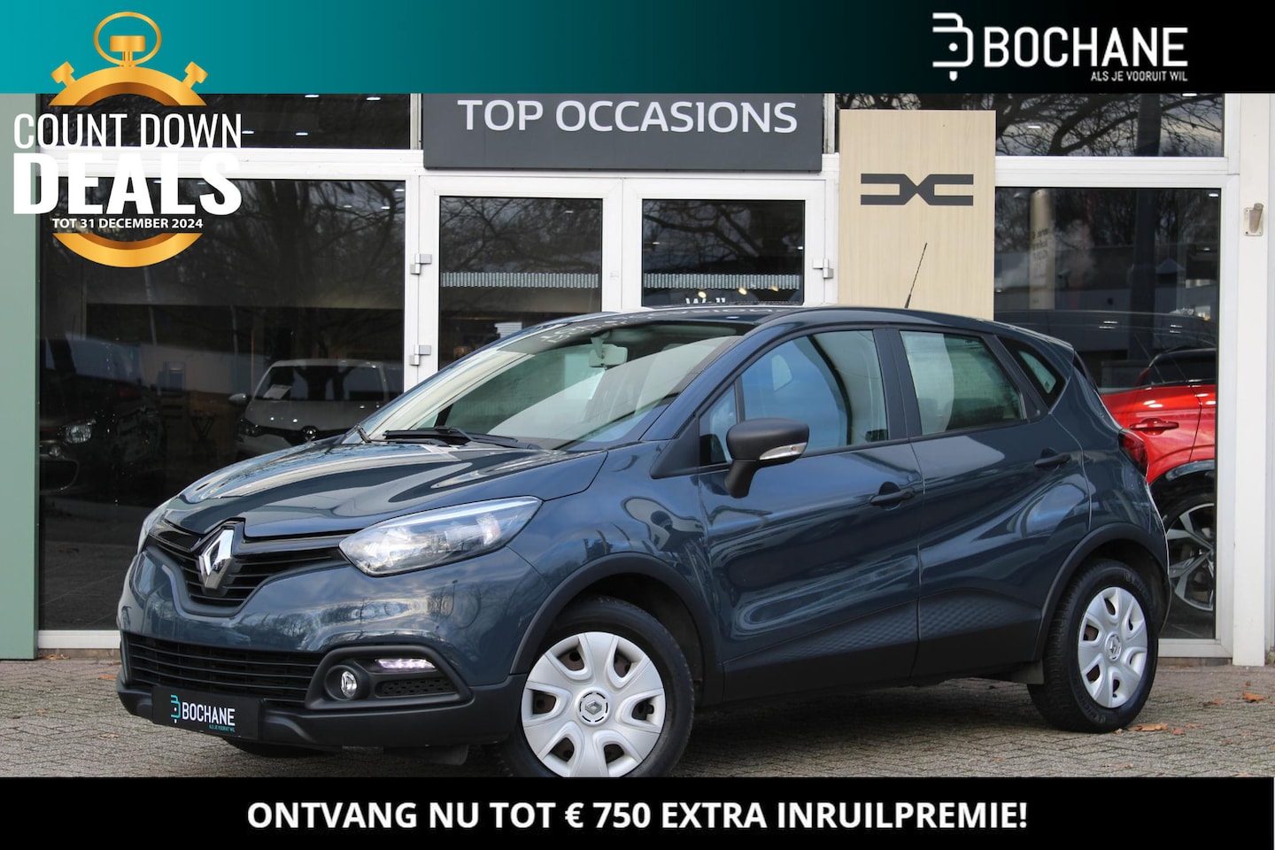 Renault Captur - 0.9 TCe 90 Authentique | Airco | Winterbanden - AutoWereld.nl