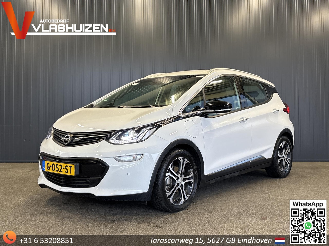 Opel Ampera-e - Business executive 60 kWh | € 9.900,- NETTO! | Leder | Climate | Cruise | Rijstrook Correc - AutoWereld.nl